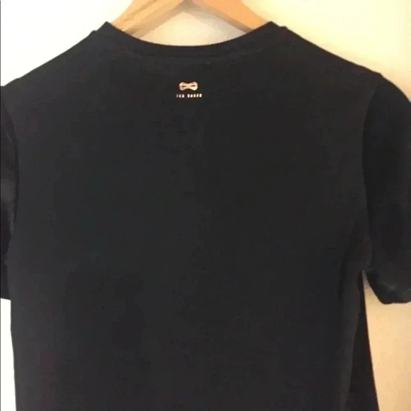 Ted Baker London Hilby Velvet Short Sleeve Tee - Picture 5 of 13
